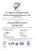 चीन Suzhou Kiande Electric Co.,Ltd. प्रमाणपत्र
